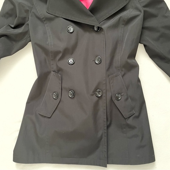 Calvin Klein Short Trench Coat - Picture 7 of 11